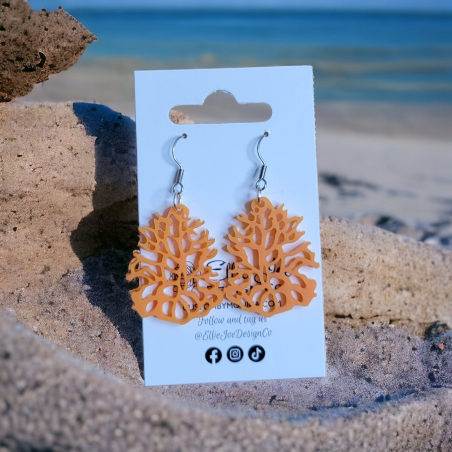 Coral Dangles
