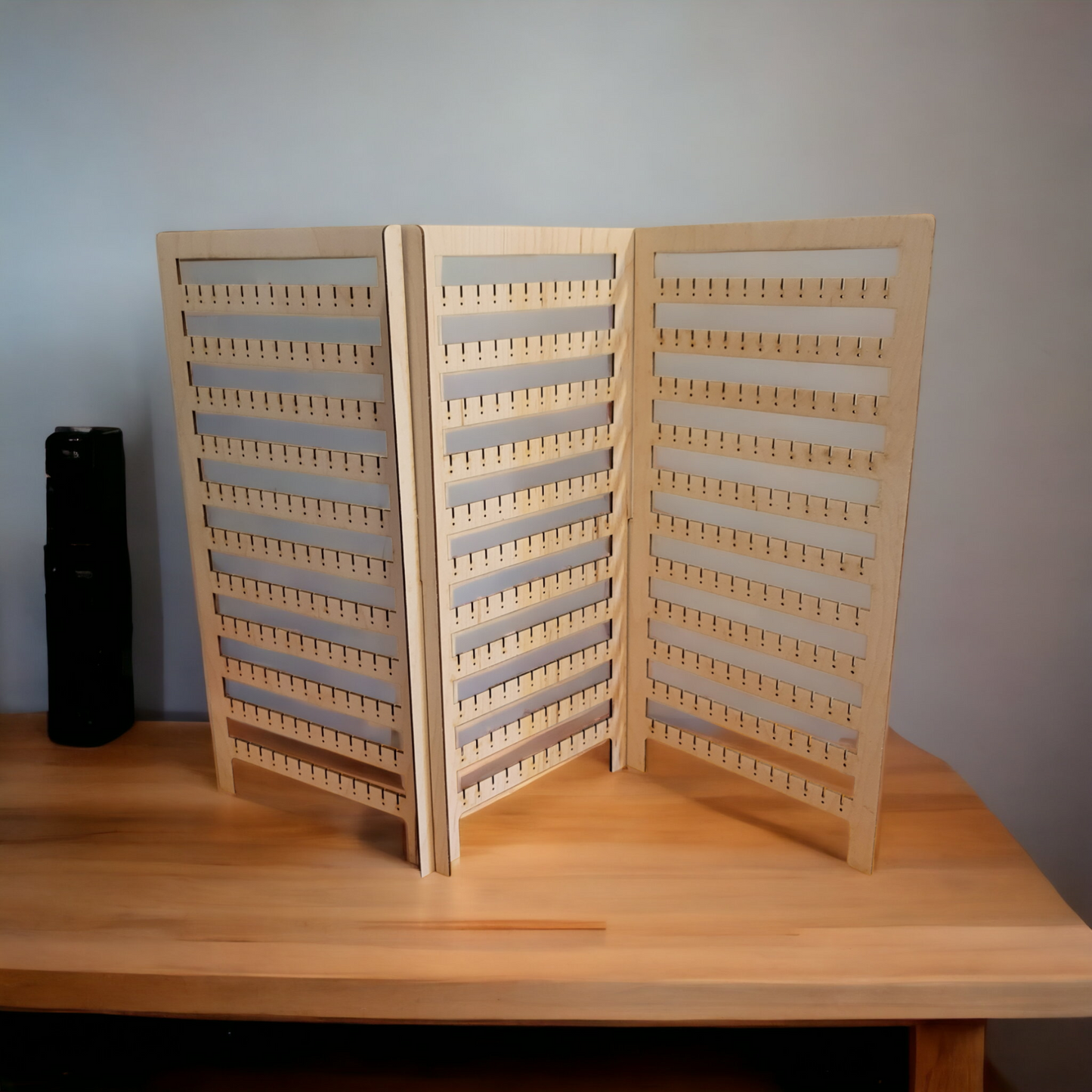 Wooden Earring Display