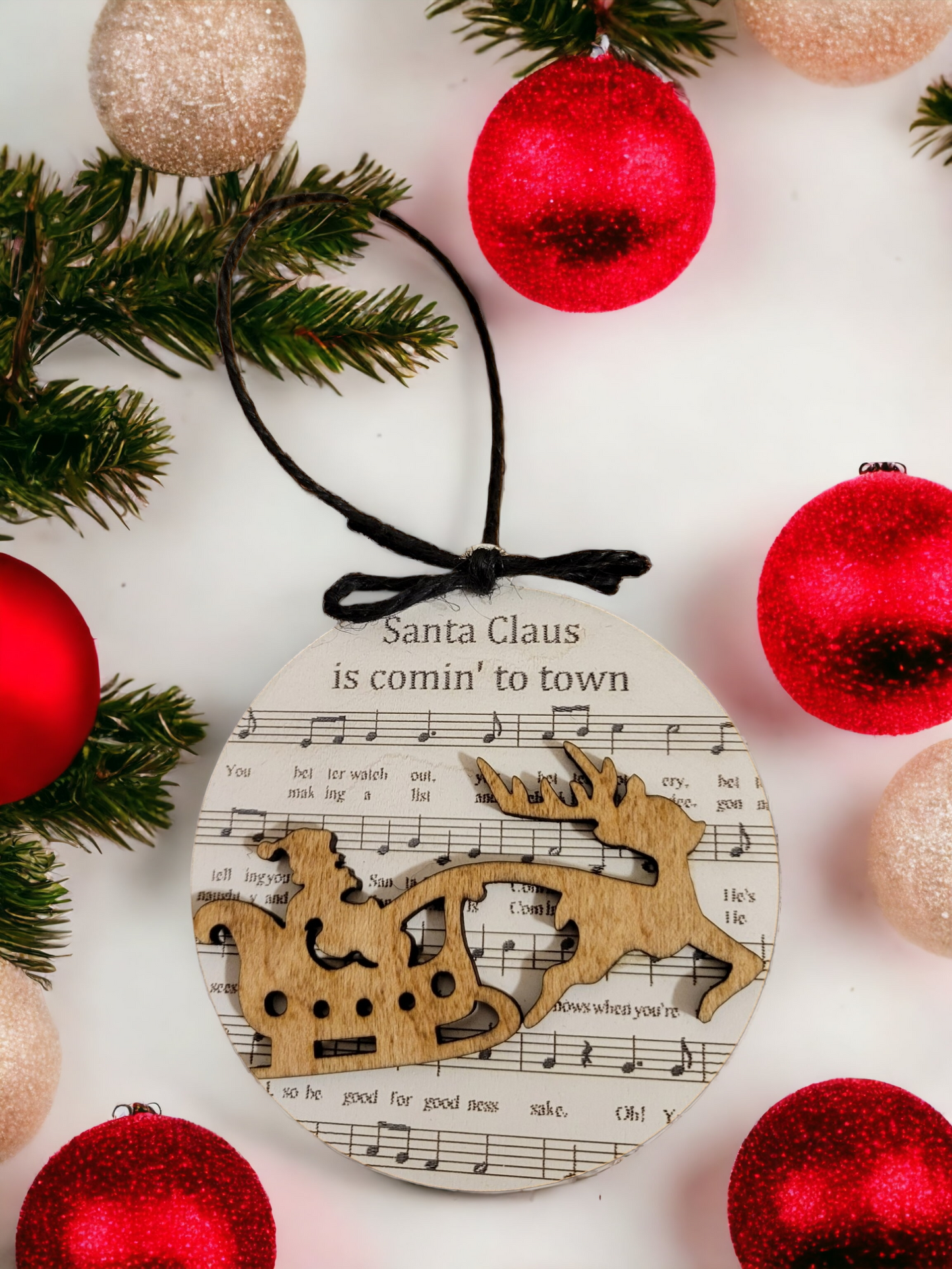 Christmas Music Ornament