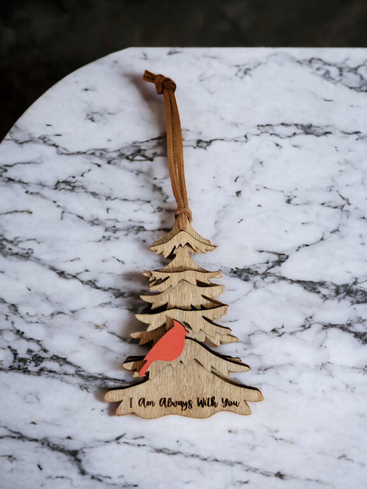 I Am Always With You Cardinal Ornament