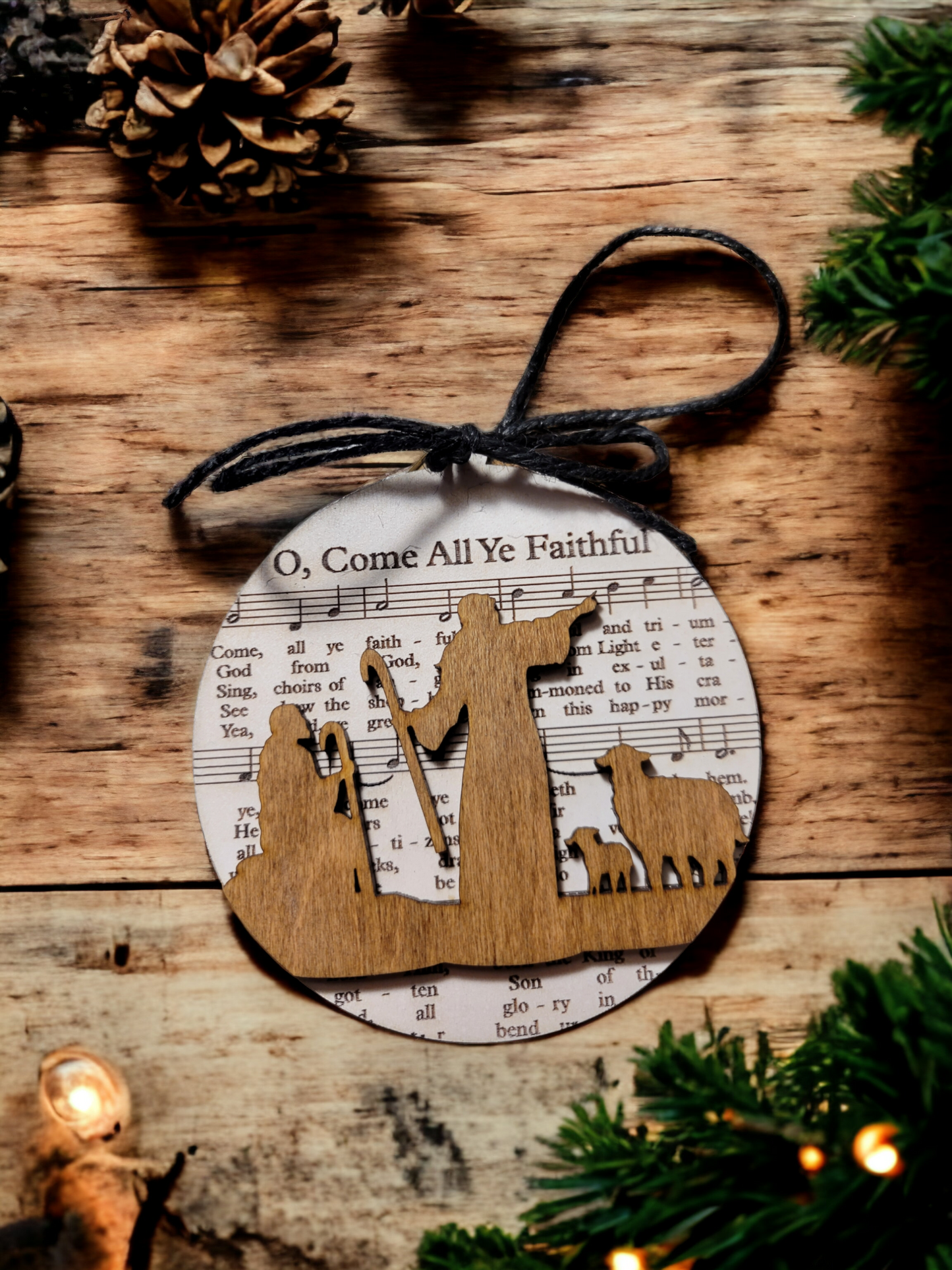Christmas Music Ornament
