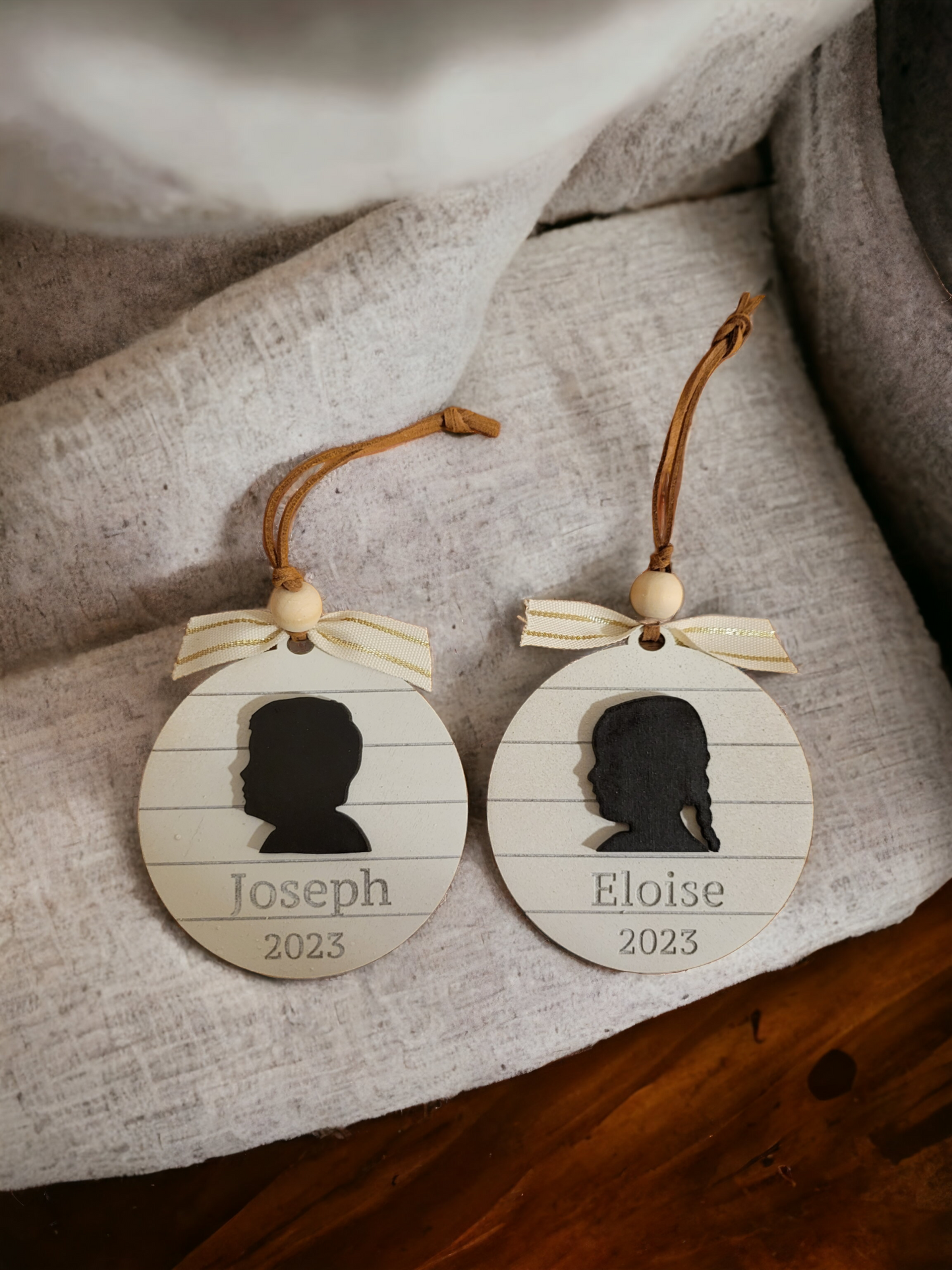 Custom Silhouette Ornament