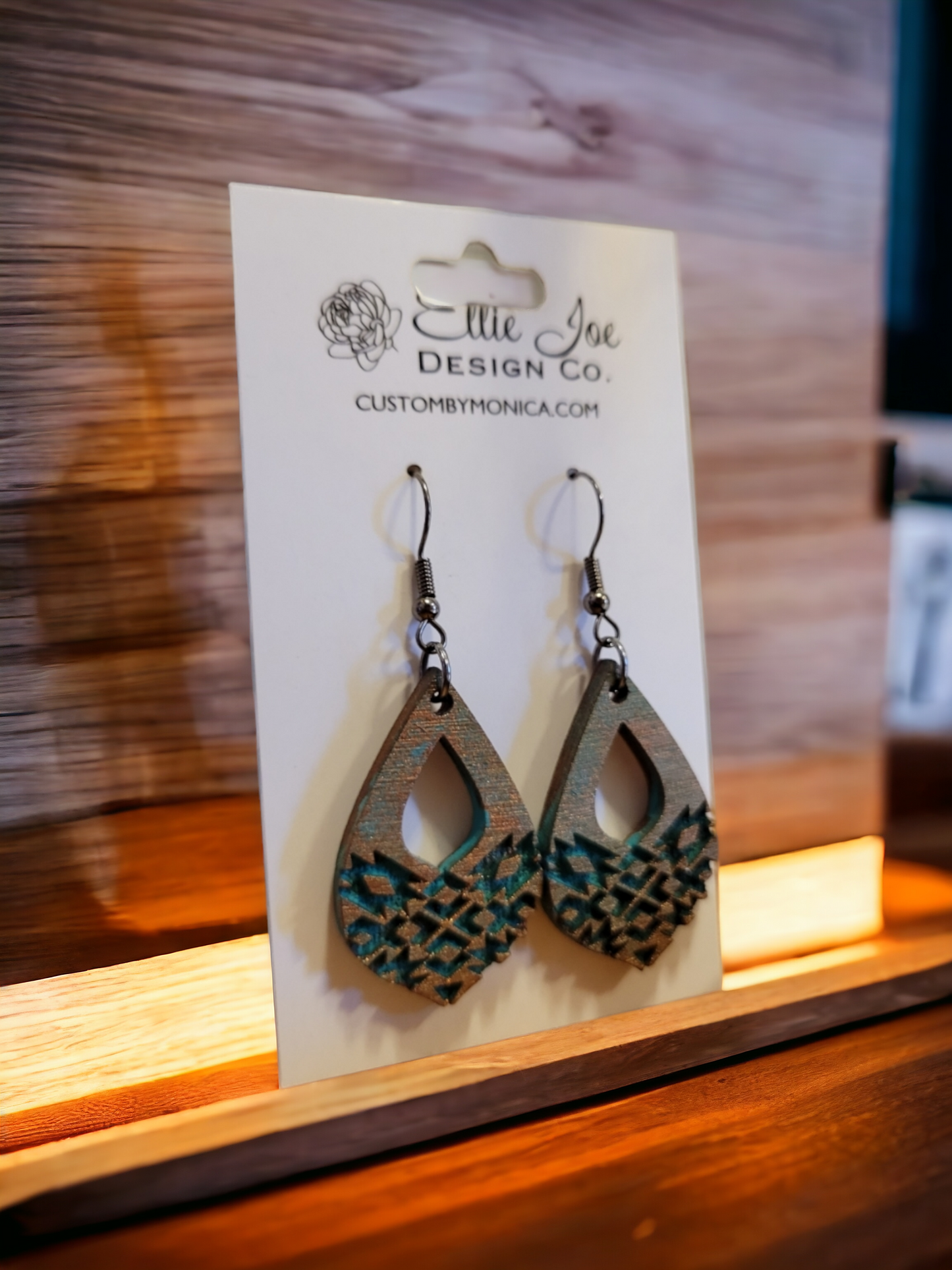 Turquoise and Copper Dangles