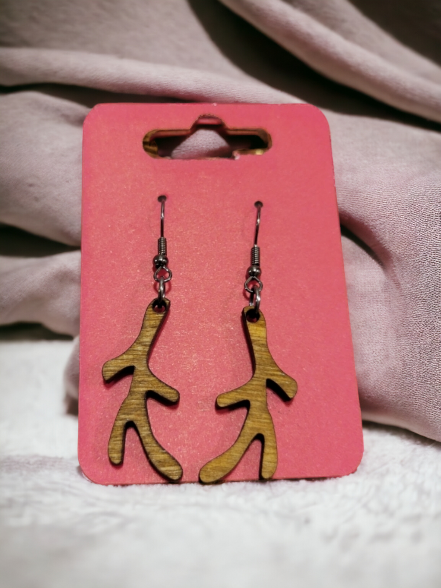 Antler Dangle Earrings