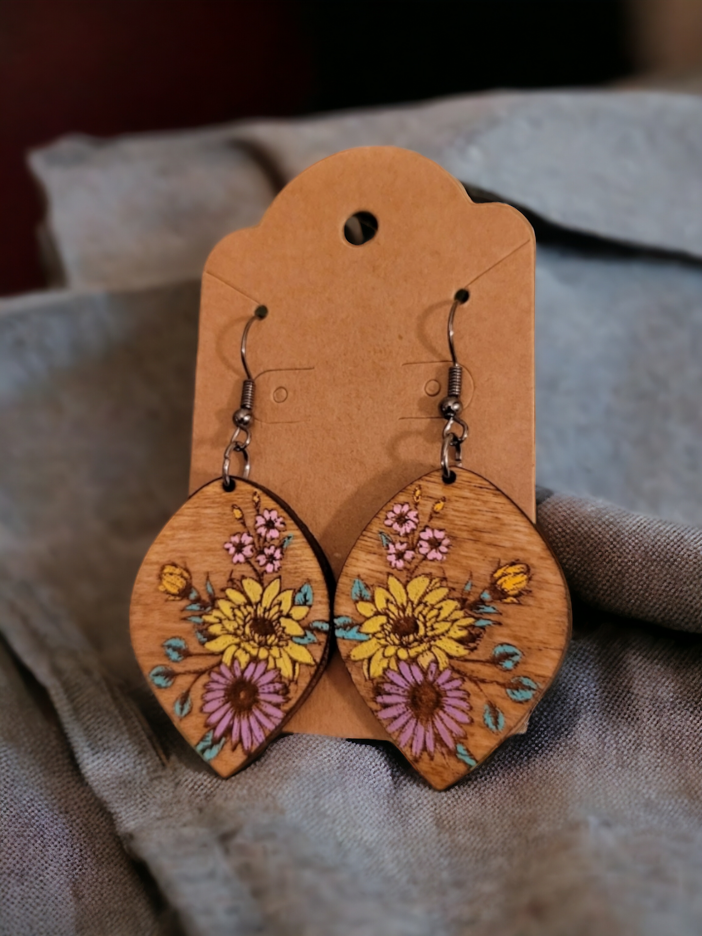 Floral Boquet Dangles