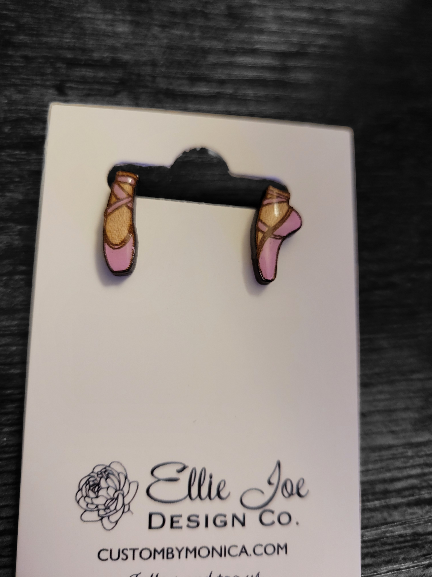 Ballet Slipper Studs