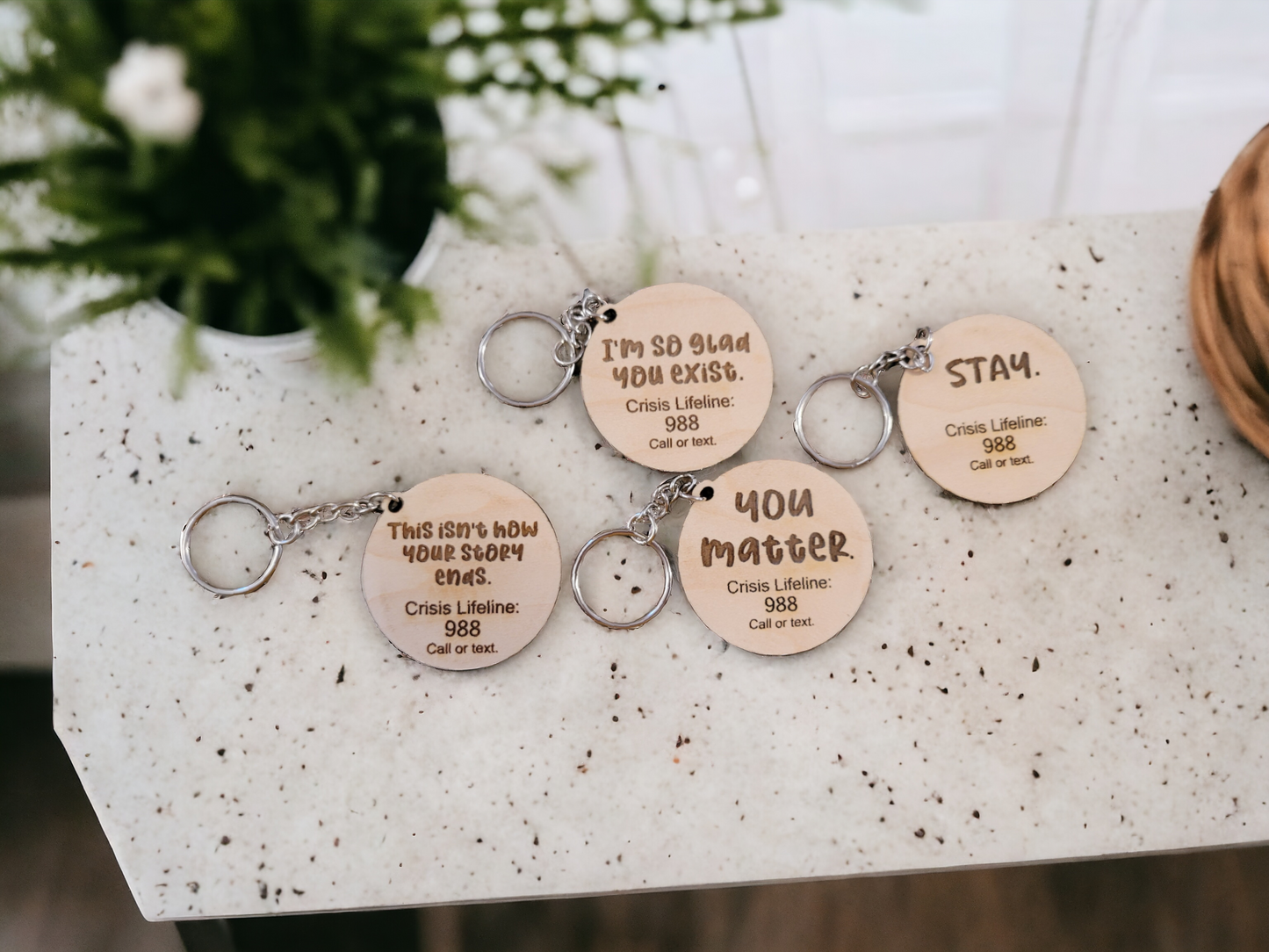 Suicide Prevention Keychain