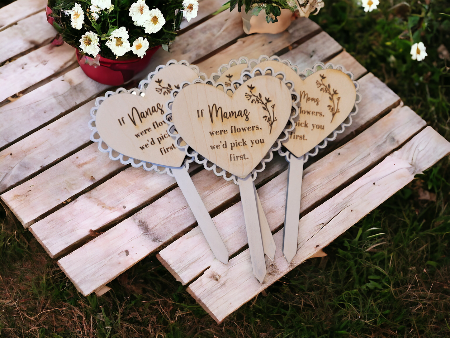 Flower Pick - Customizable