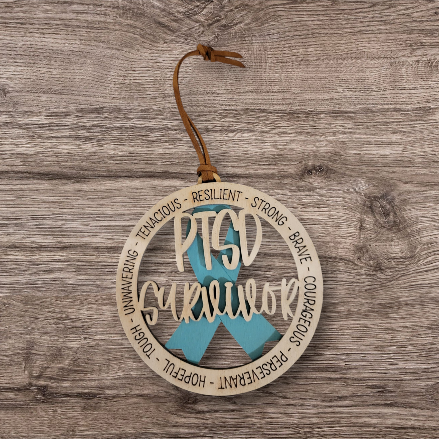 PTSD Survivor Ornament