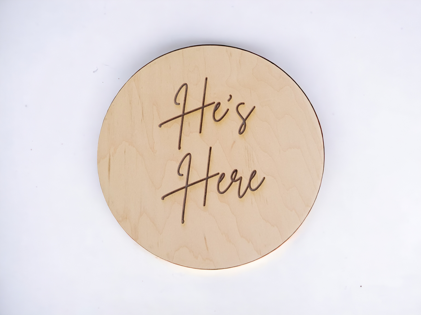 8" Baby Announcement Sign