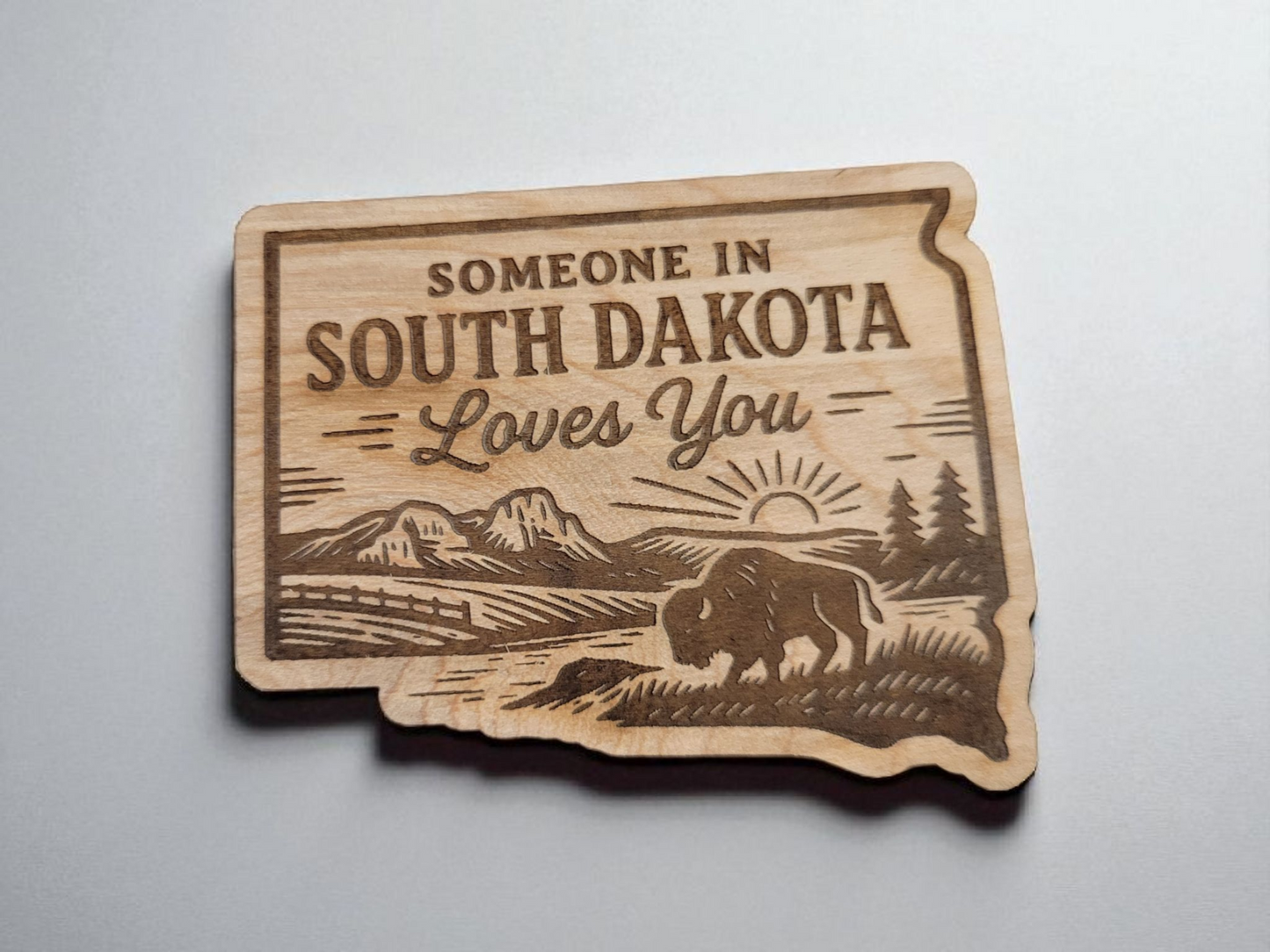 "Someone In" State Loves You Magnet