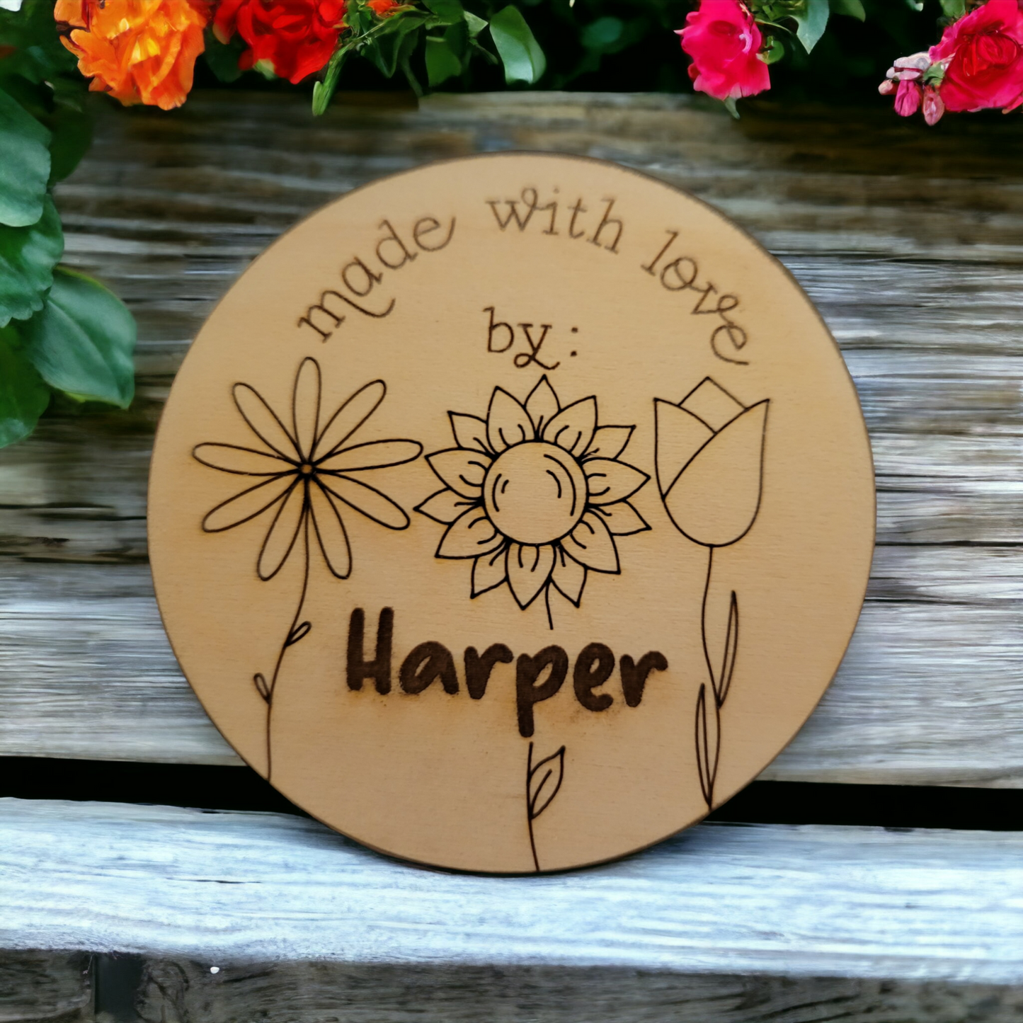 Personalized Kids Art Magnet