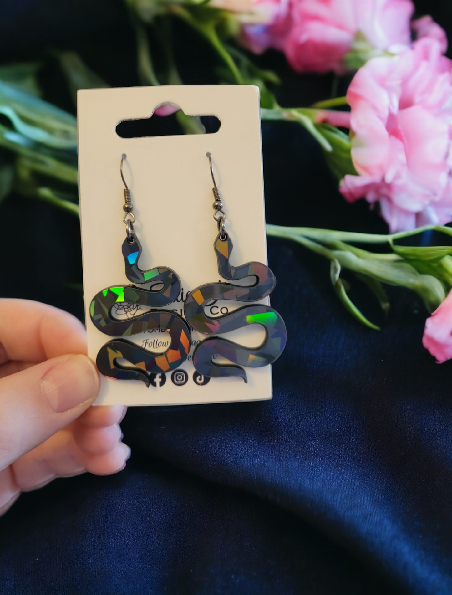 Snake Dangle Earrings