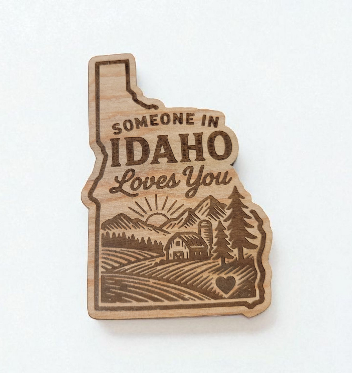 "Someone In" State Loves You Magnet