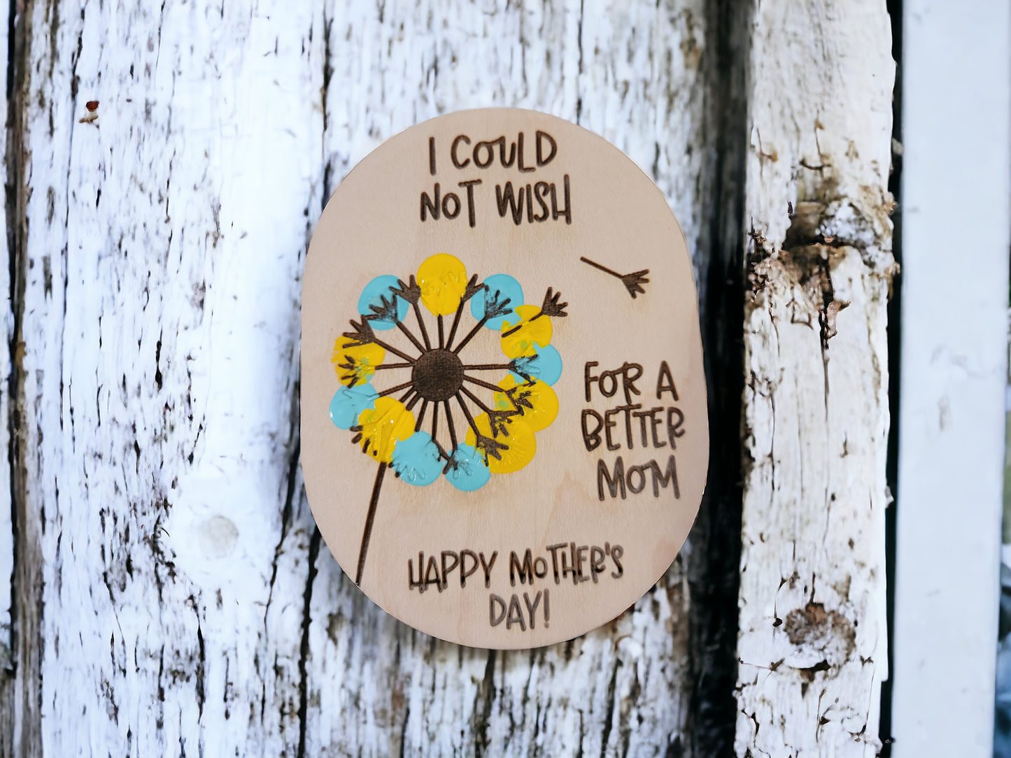 Fingerprint Magnet for Mom or Grandma