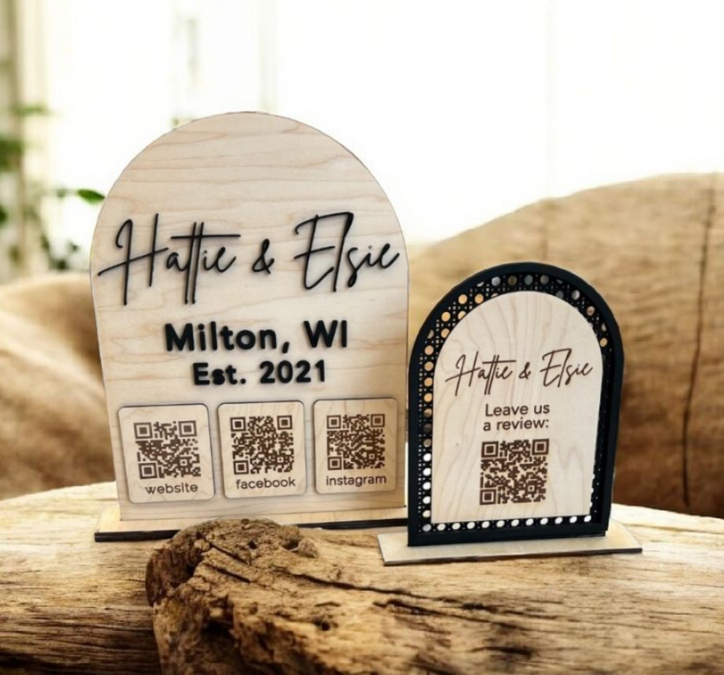 Set of Business Signs