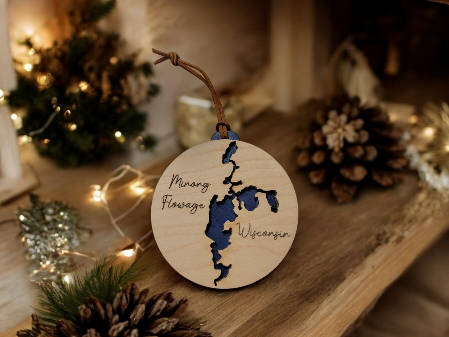 Custom Lake or River Ornament
