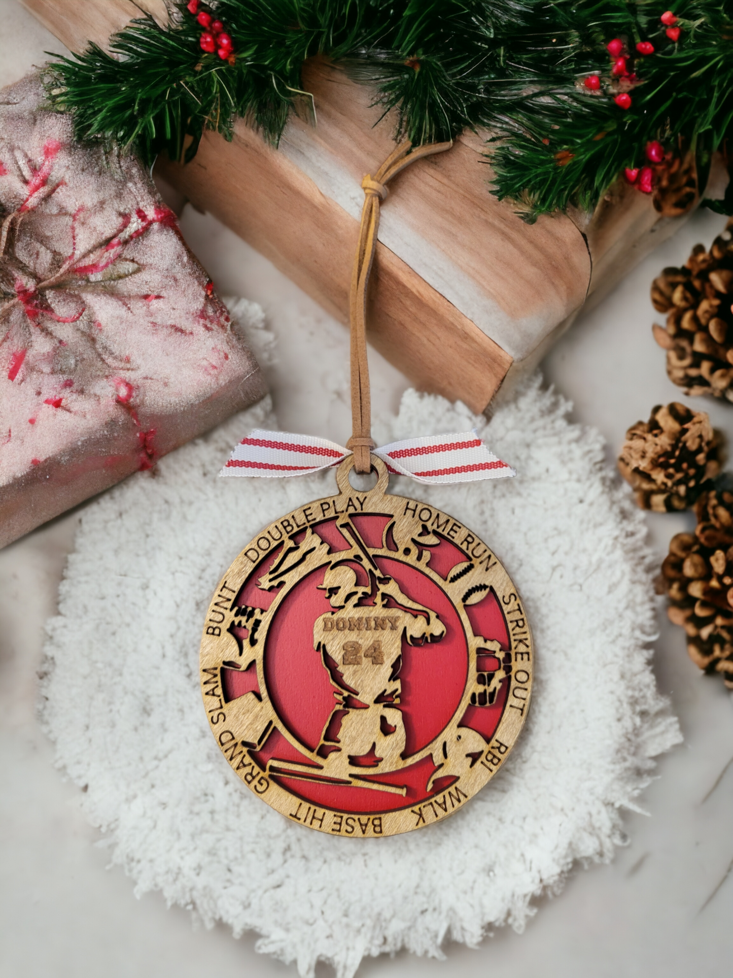 Baseball Ornament
