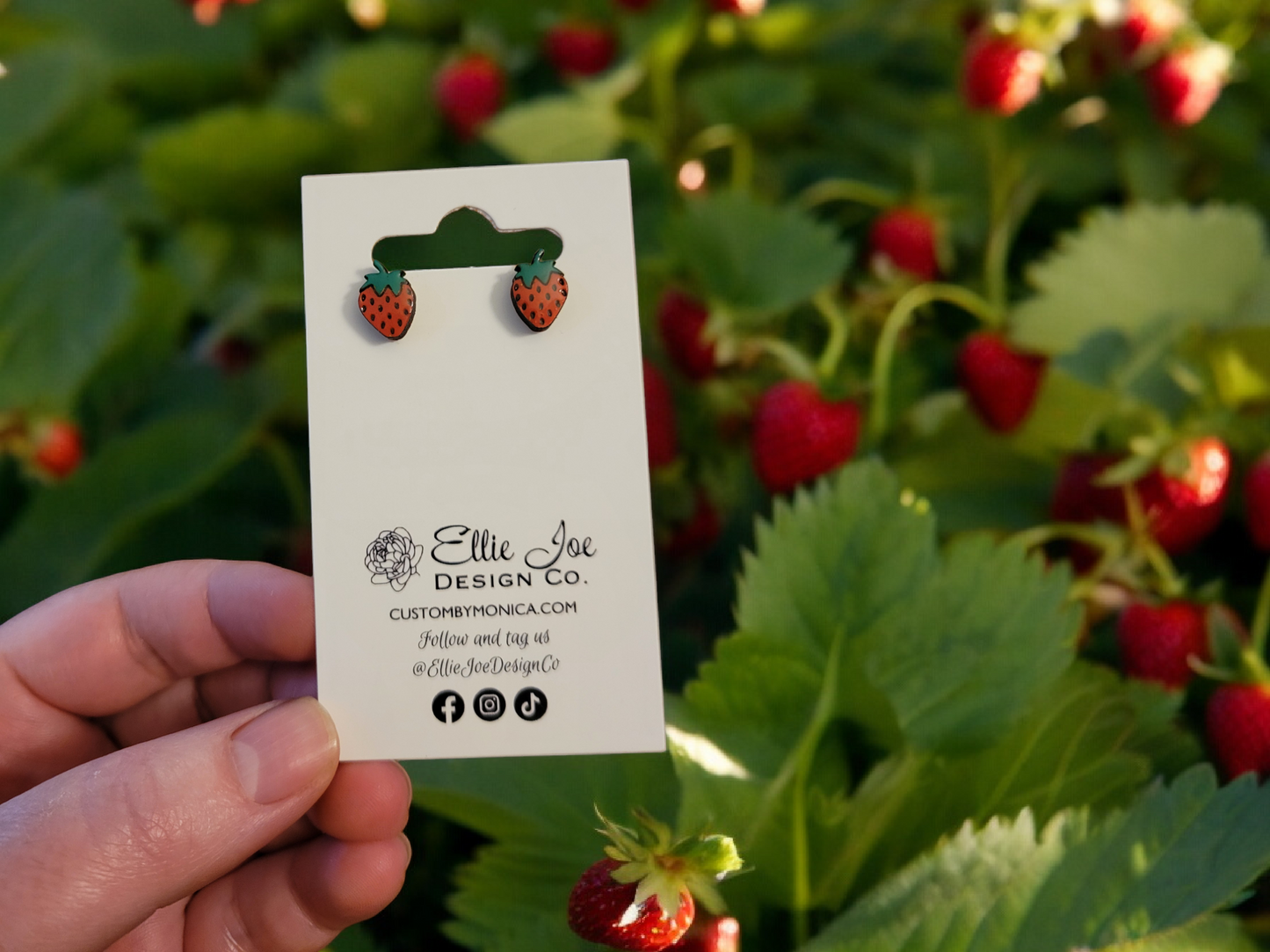 Strawberry Studs
