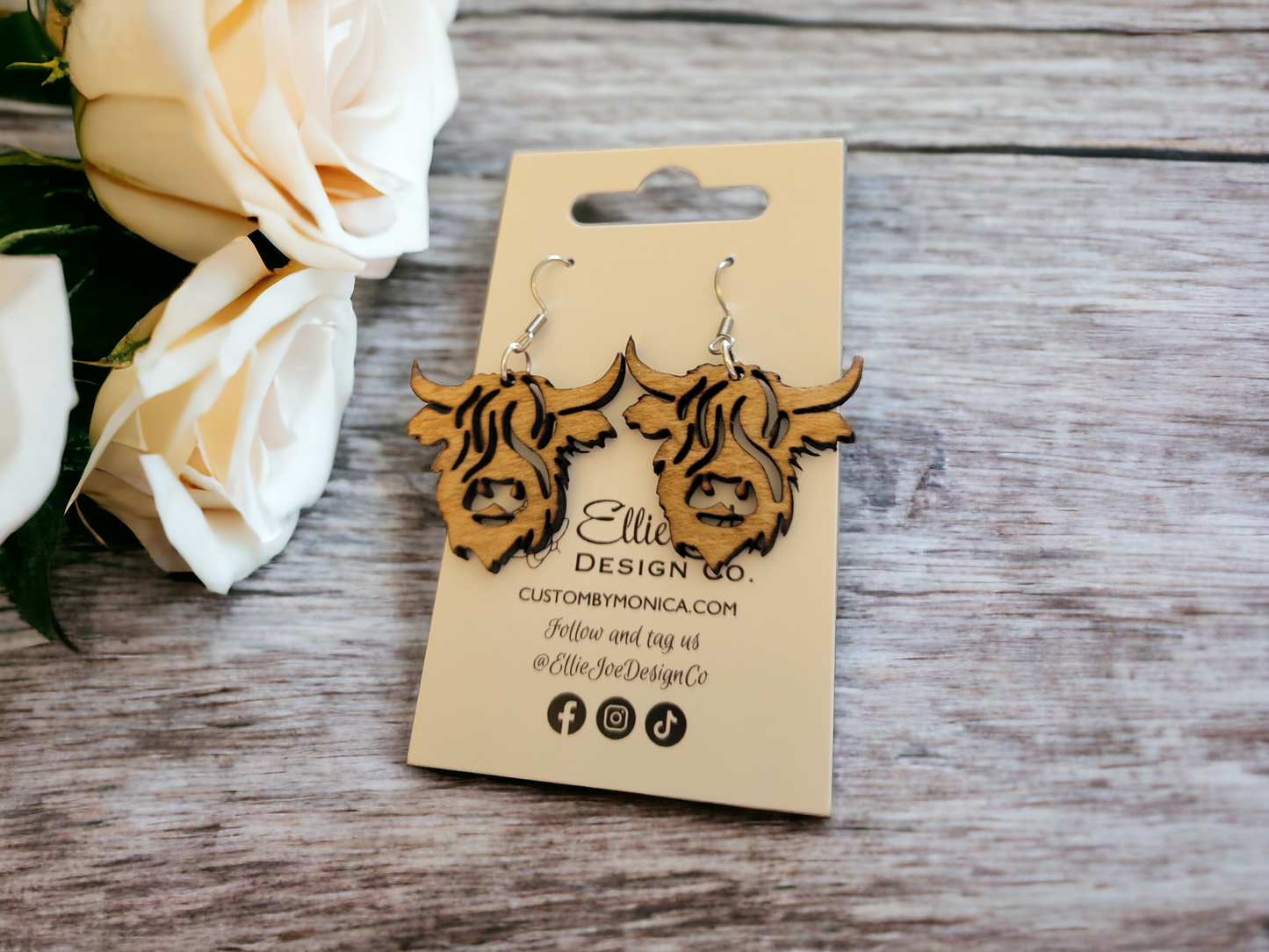 Highland Cow Dangles