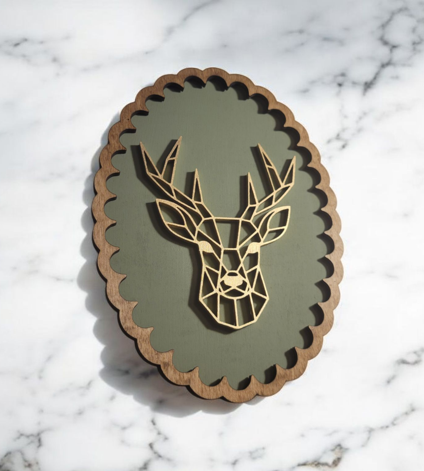 Framed Deer Painting Kit