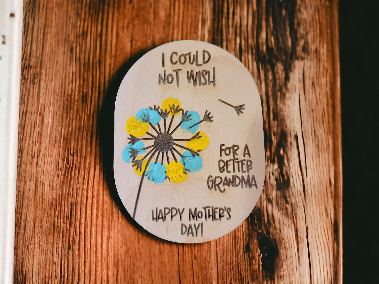 Fingerprint Magnet for Mom or Grandma