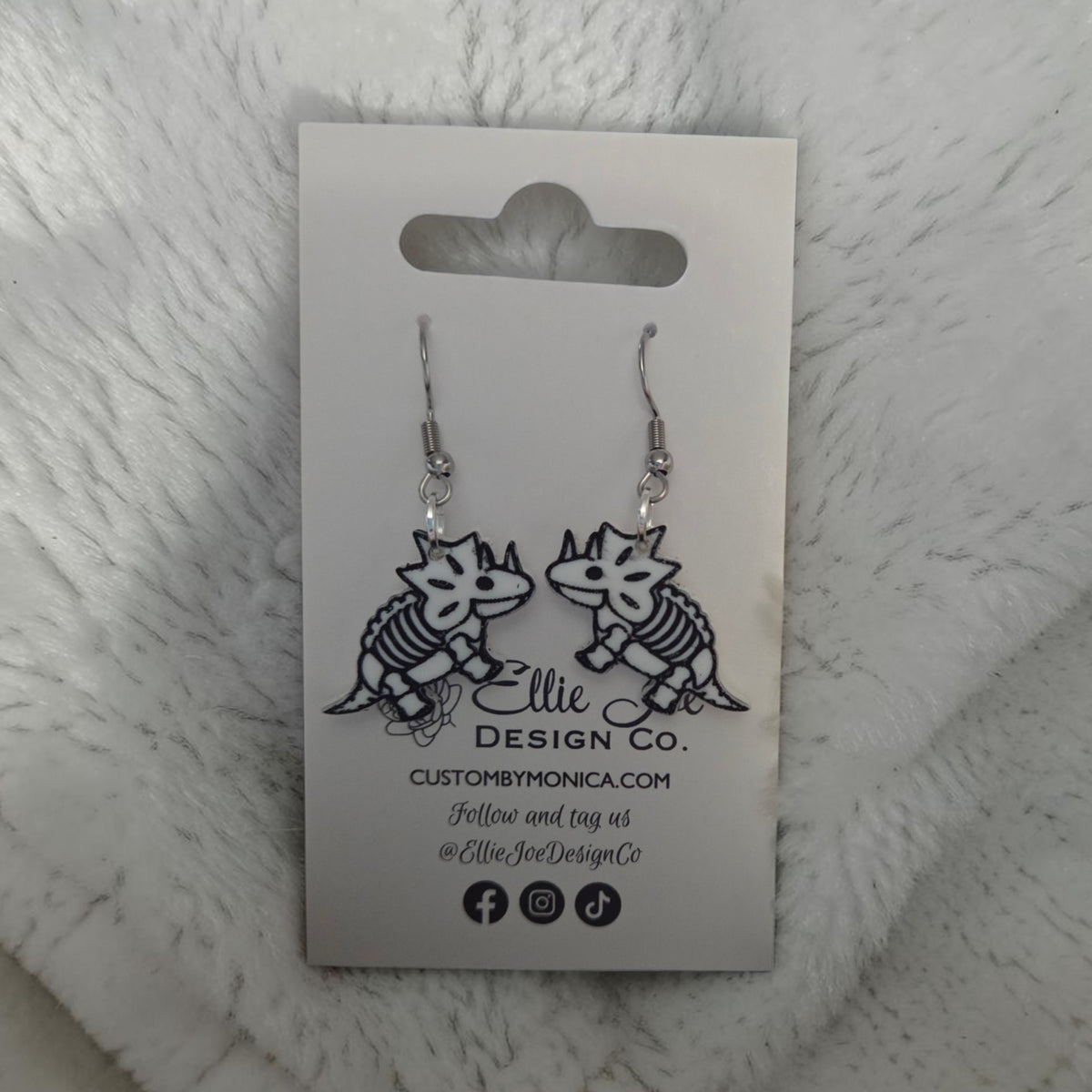 Dino Skeleton Dangles