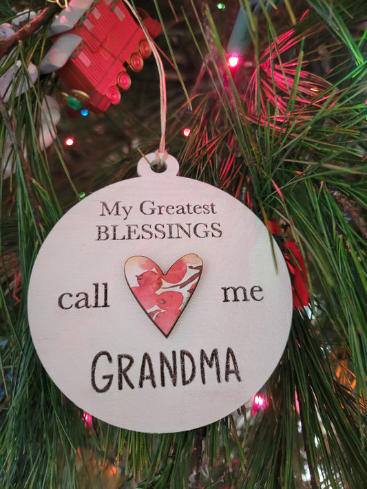 Grandma Ornament