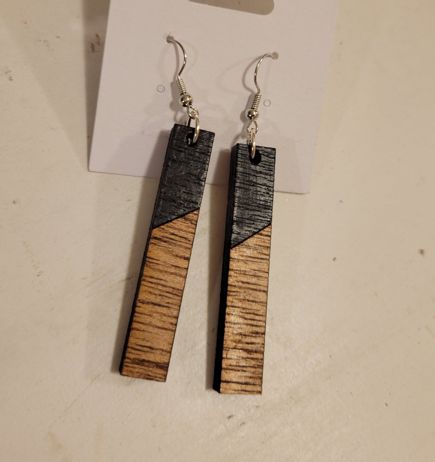 Diagonal Stripe Earrings
