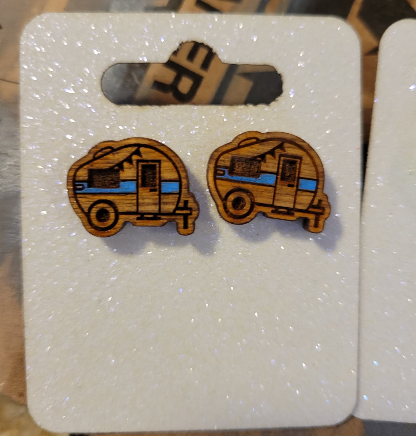 Camper Stud Earrings