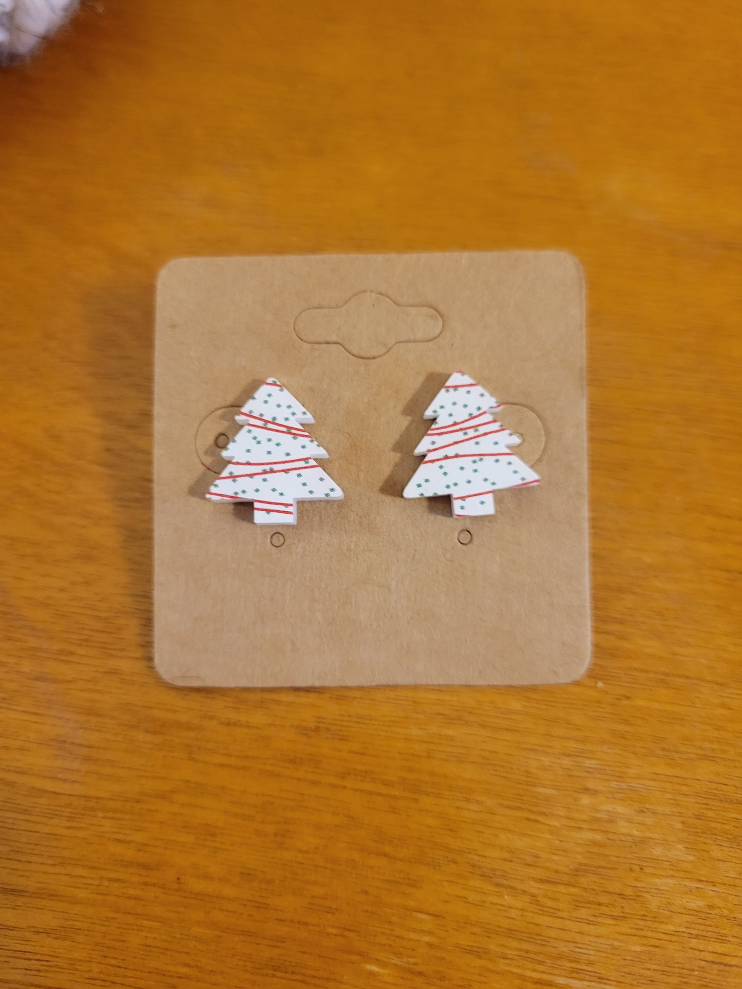 Christmas Cake Studs