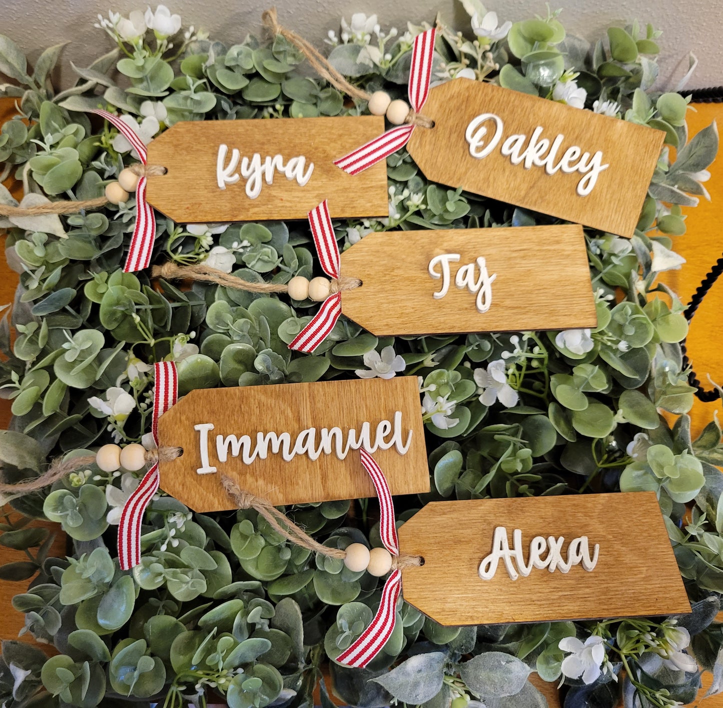 Custom Name Gift or Stocking Tags