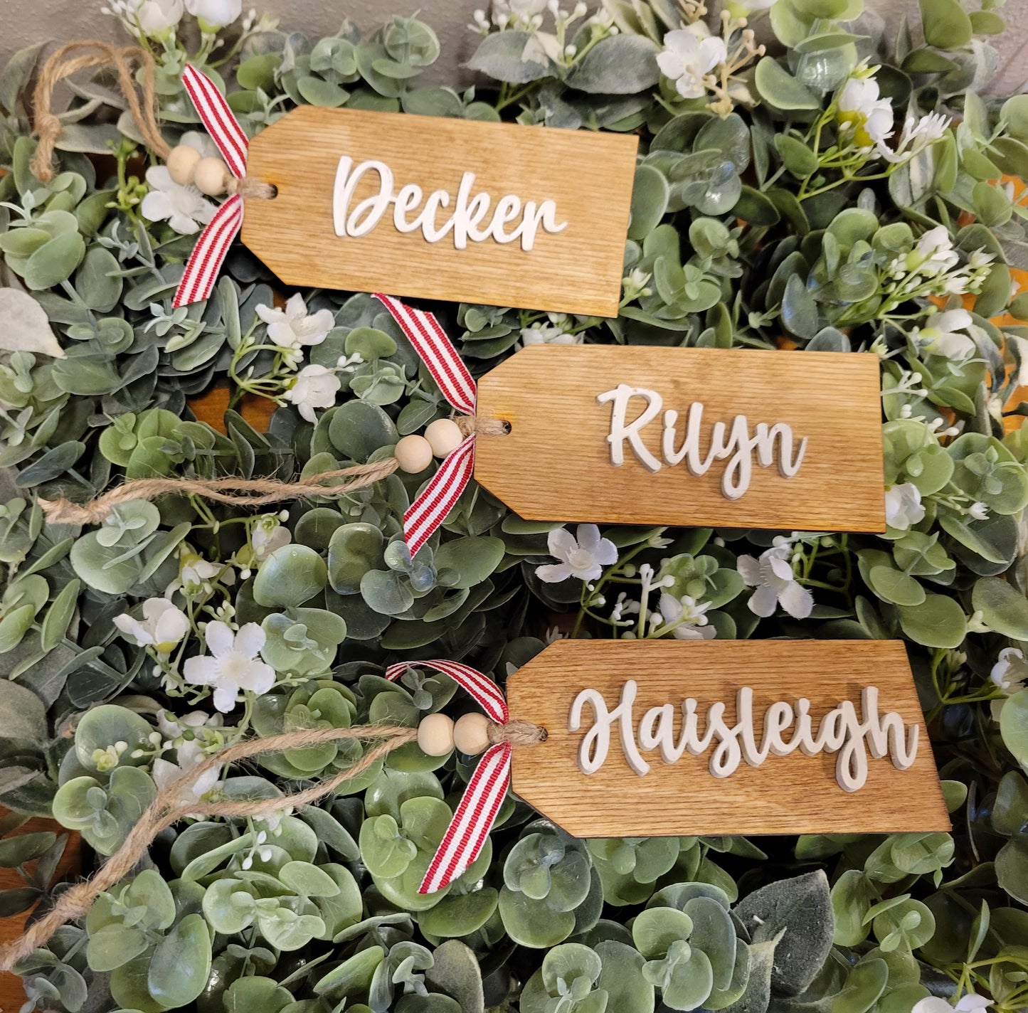 Custom Name Gift or Stocking Tags