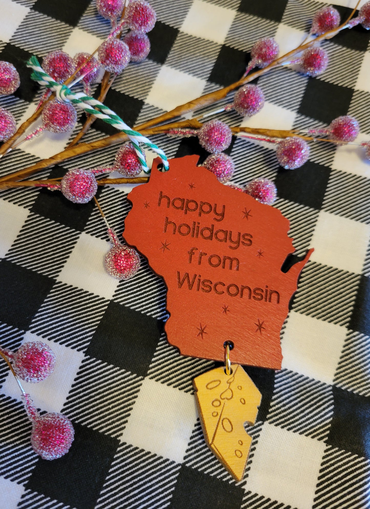 Wisconsin Ornament