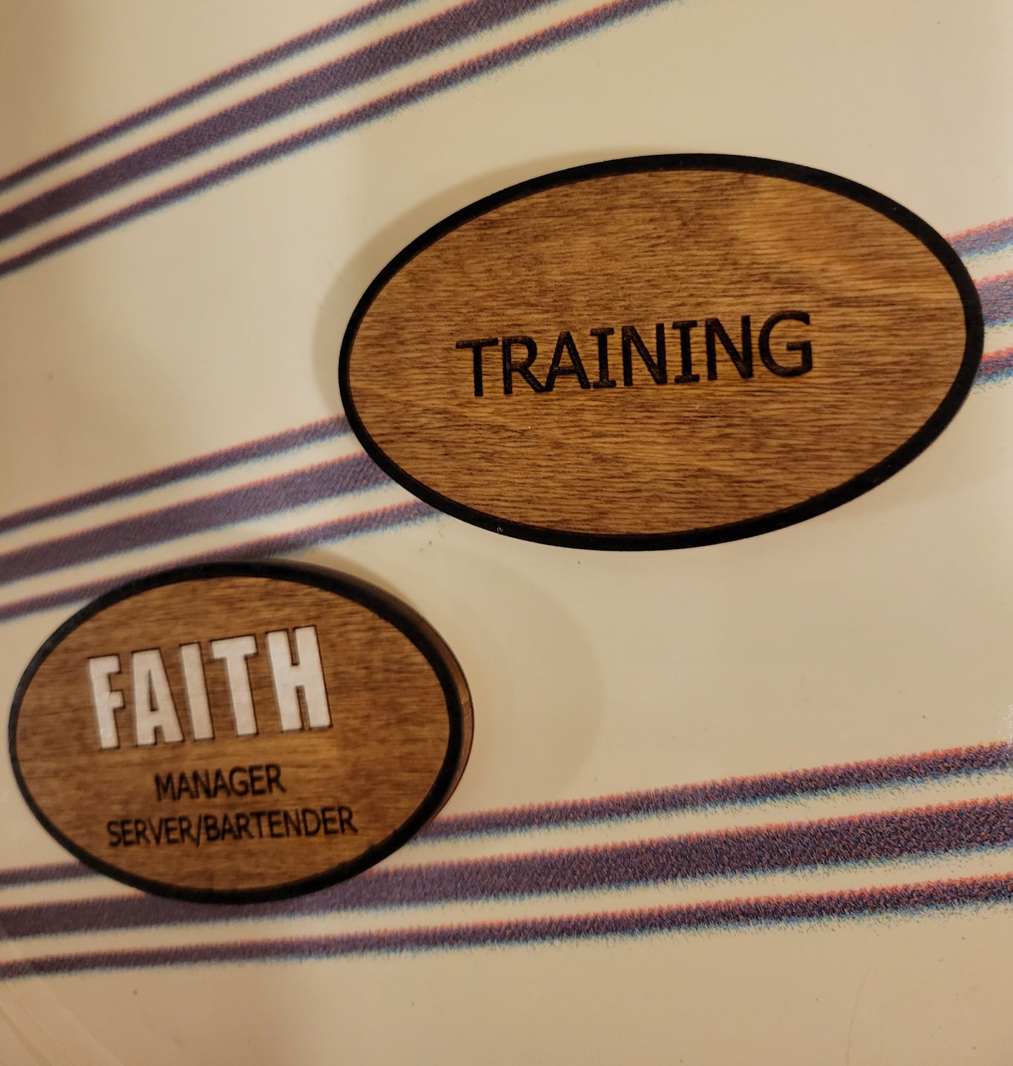 Magnetic Name Tag