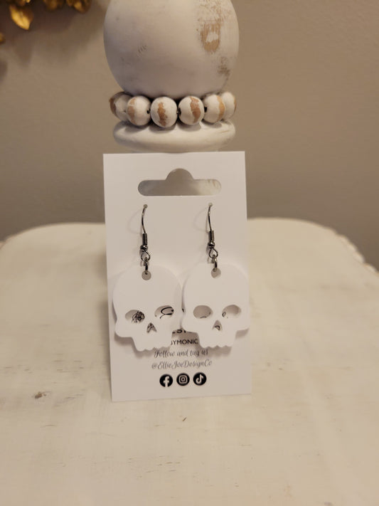 Skull Dangle Earrings