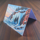 Greeting card featuring the Apostle Islands Ice Caves winter landscape.