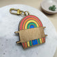 Hair Tie Holder Keychain