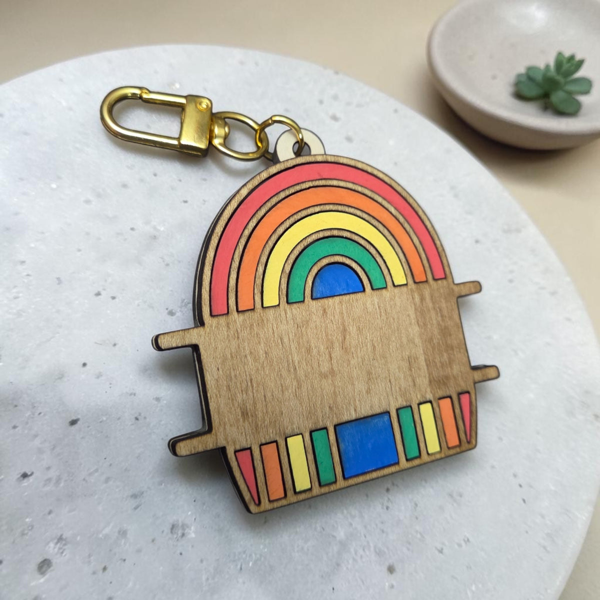 Hair Tie Holder Keychain