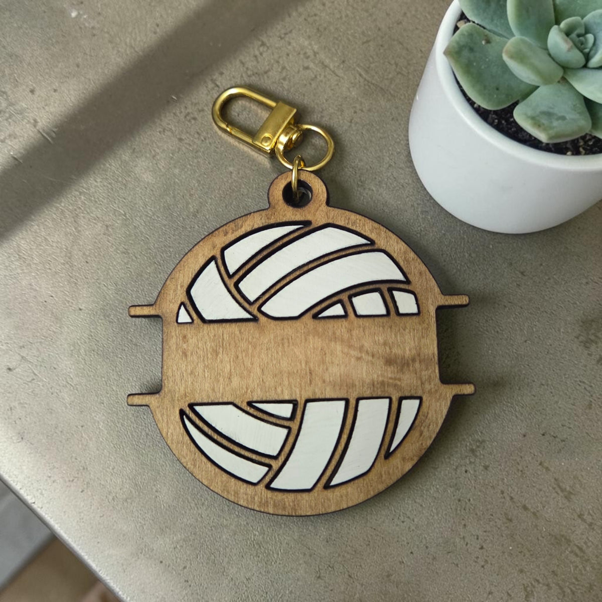 Hair Tie Holder Keychain