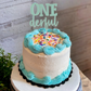 ONEderful Smash Cake or Cupcake Topper