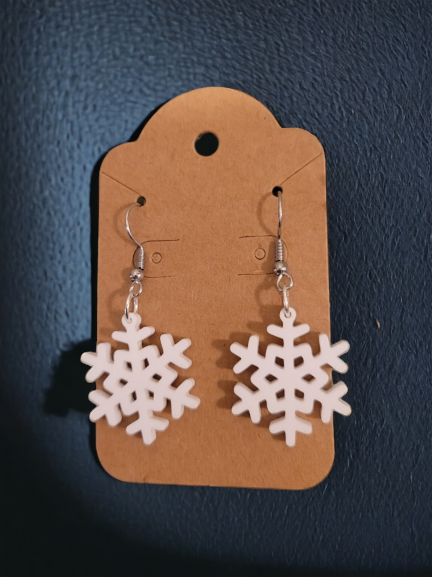 Snowflake Dangle Earrings