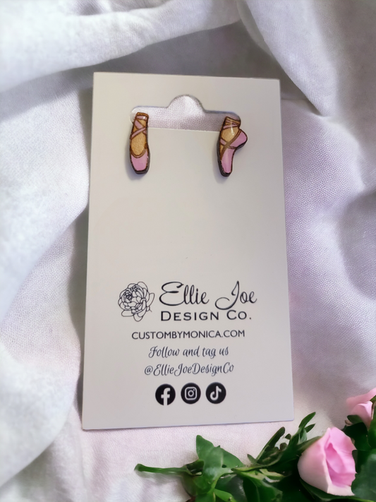 Ballet Slipper Studs