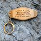 Cry A Lot Keychain