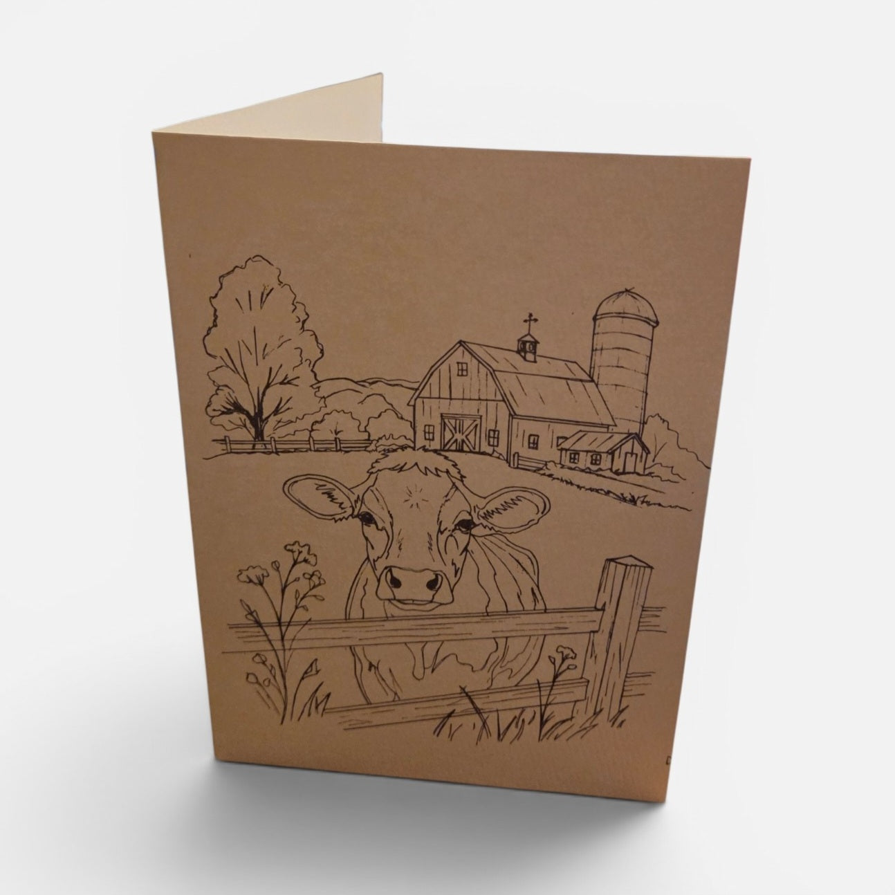 Gertrude Watercolor Greeting Card