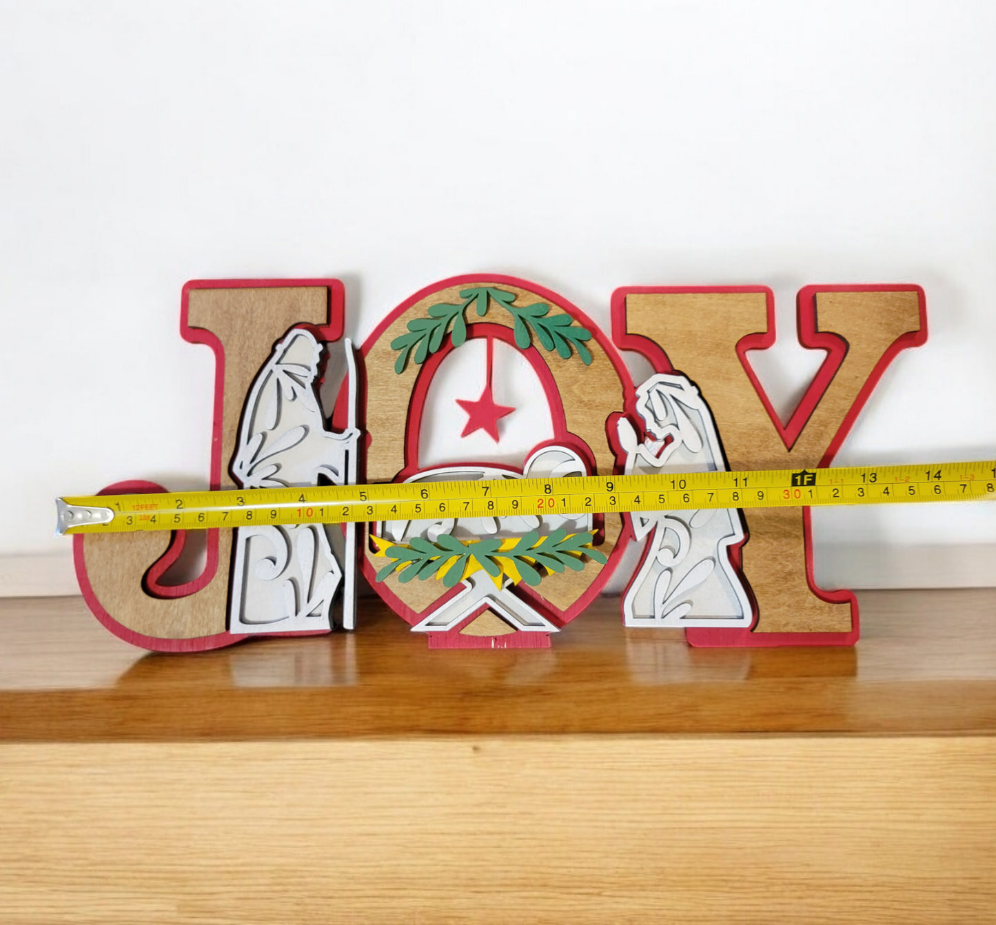 Joy Shelf Sitting Sign