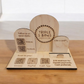 Custom QR Sign with Business Card Space