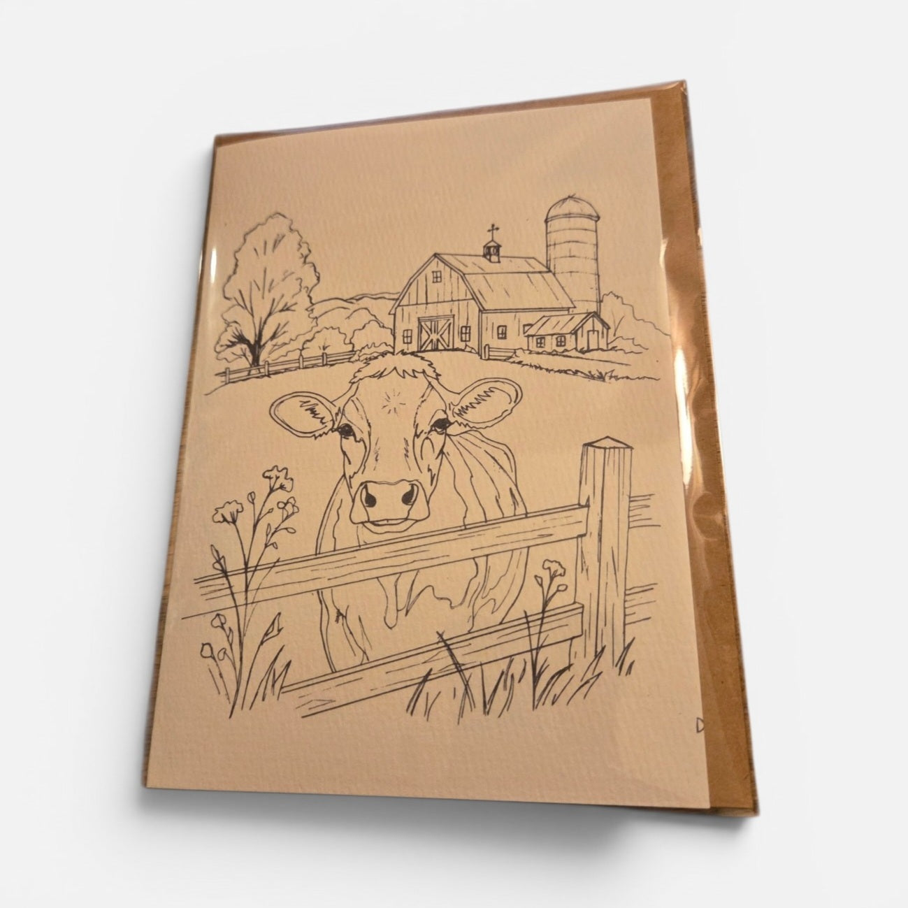 Gertrude Watercolor Greeting Card