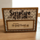 Interchangeable Scripture Sign