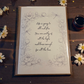 paintable greeting card floral sketch border encouragement words